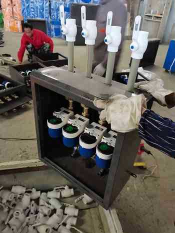 镀锌板立式水表箱